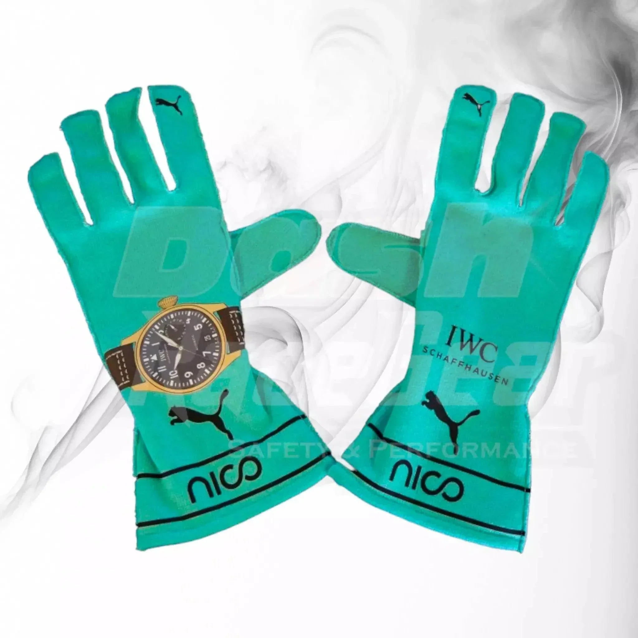 mercedes amg petronas f1 team gloves abudhai gp Mercedes AMG Petronas F1 Team Gloves - AbuDhai GP DASH RACEGEAR