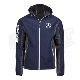 Mercedes AMG SoftShell Racing Jacket With Hoodie