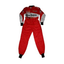 Michael Schumacher SIGNED Ferrari 2004 F1 REPLICA Race SUIT