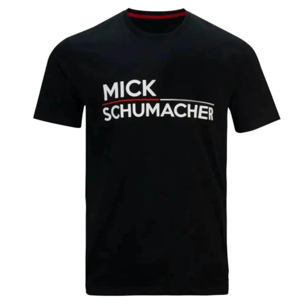 mick schumacher t shirt black Mick Schumacher T-Shirt black DASH RACEGEAR