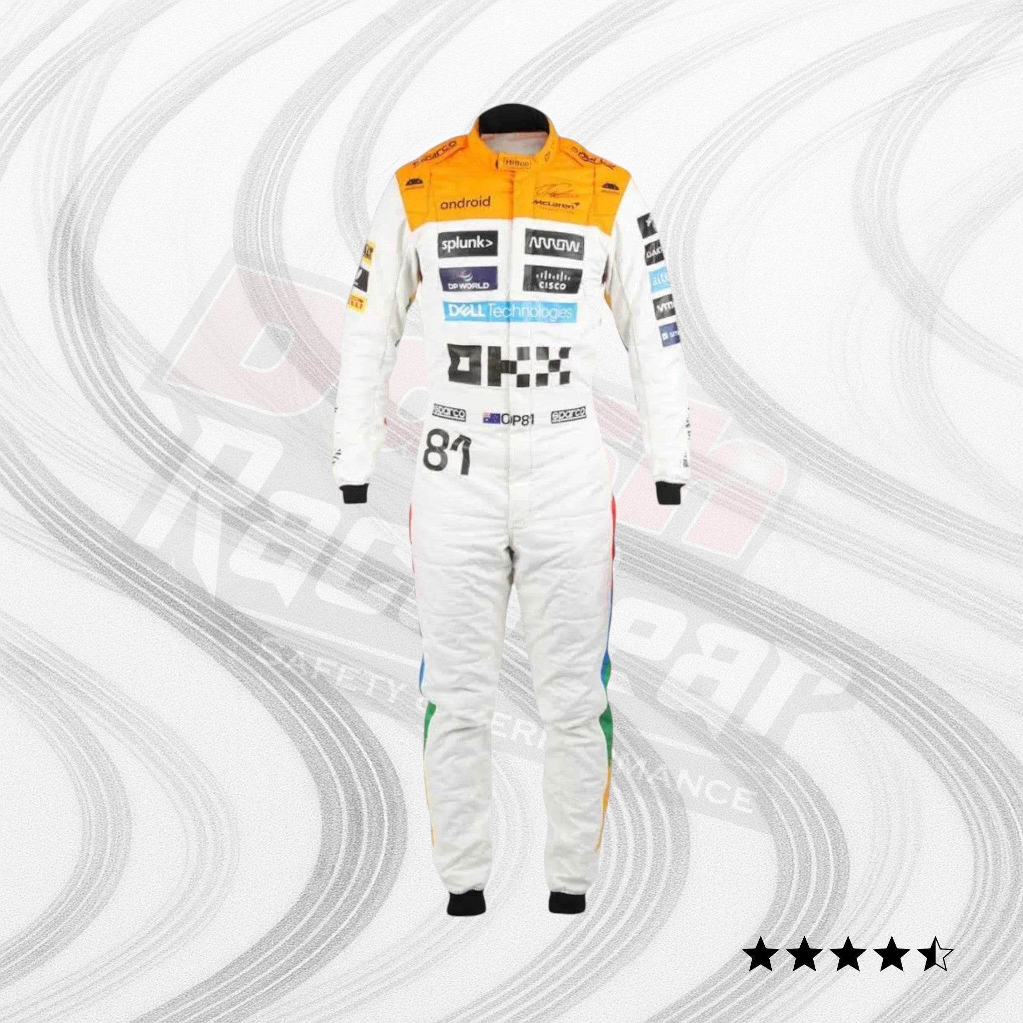 new mclaren silverstone oscar piastri 2023 f1 team race suit kids NEW MCLAREN SILVERSTONE OSCAR PIASTRI 2023 F1 TEAM RACE SUIT KIDS Dash Racegear