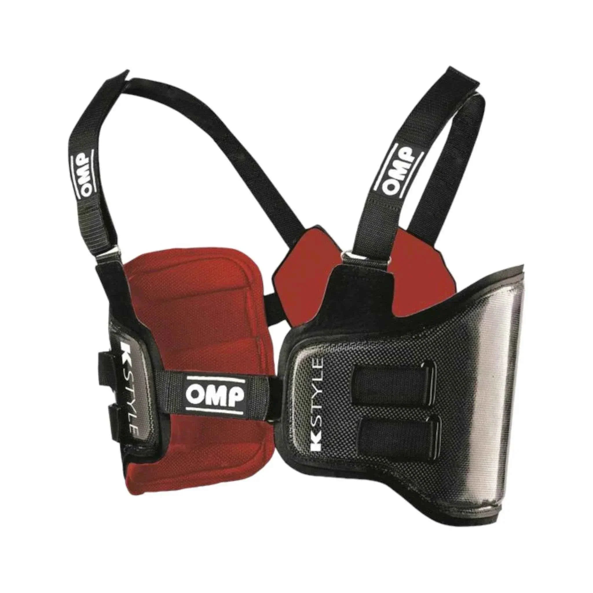 OMP Carbon Rib Waistcoat Dash Racegear