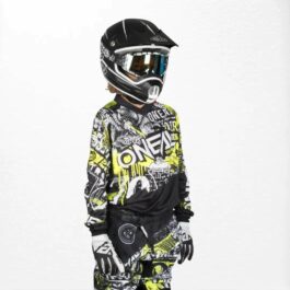 O’Neal Youth Element Jersey Attack Black-HiVIs