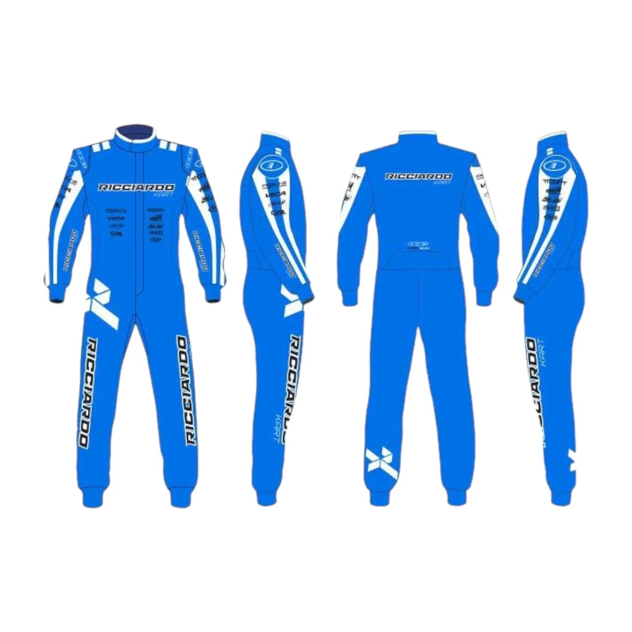 PSL Ricciardo 2020 Custom DRIVER SUIT Birel art