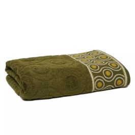 Premium Quality Soft Cotton Towel (Green)