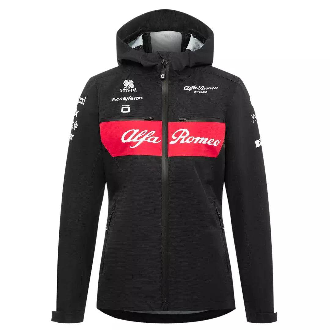 alfa romeo rain jacket women ALFA ROMEO RAIN JACKET WOMEN DASH RACWGEAR