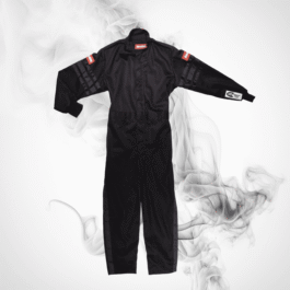 RaceQuip Black Suit Single Layer Kids