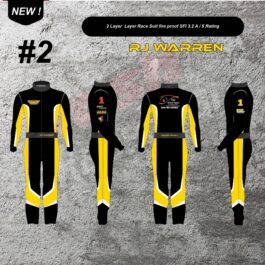 Randy Warren Customized Race Suit , Shoes & Gloves