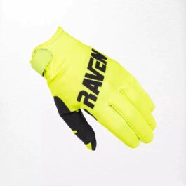 Raven Rival MX Gloves Fluo-Yellow