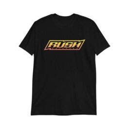 Rush Red/Yellow Fade Logo – Unisex Tee