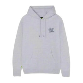 SCRIPT WHITE HEATHER HOODIE