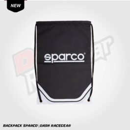 SPARCO PULL BAG BLACK BACKPACK