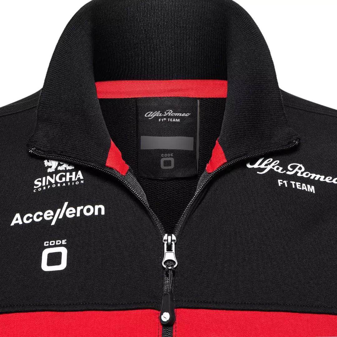 alfa romeo sweat jacket women ALFA ROMEO SWEAT JACKET WOMEN DASH RACWGEAR