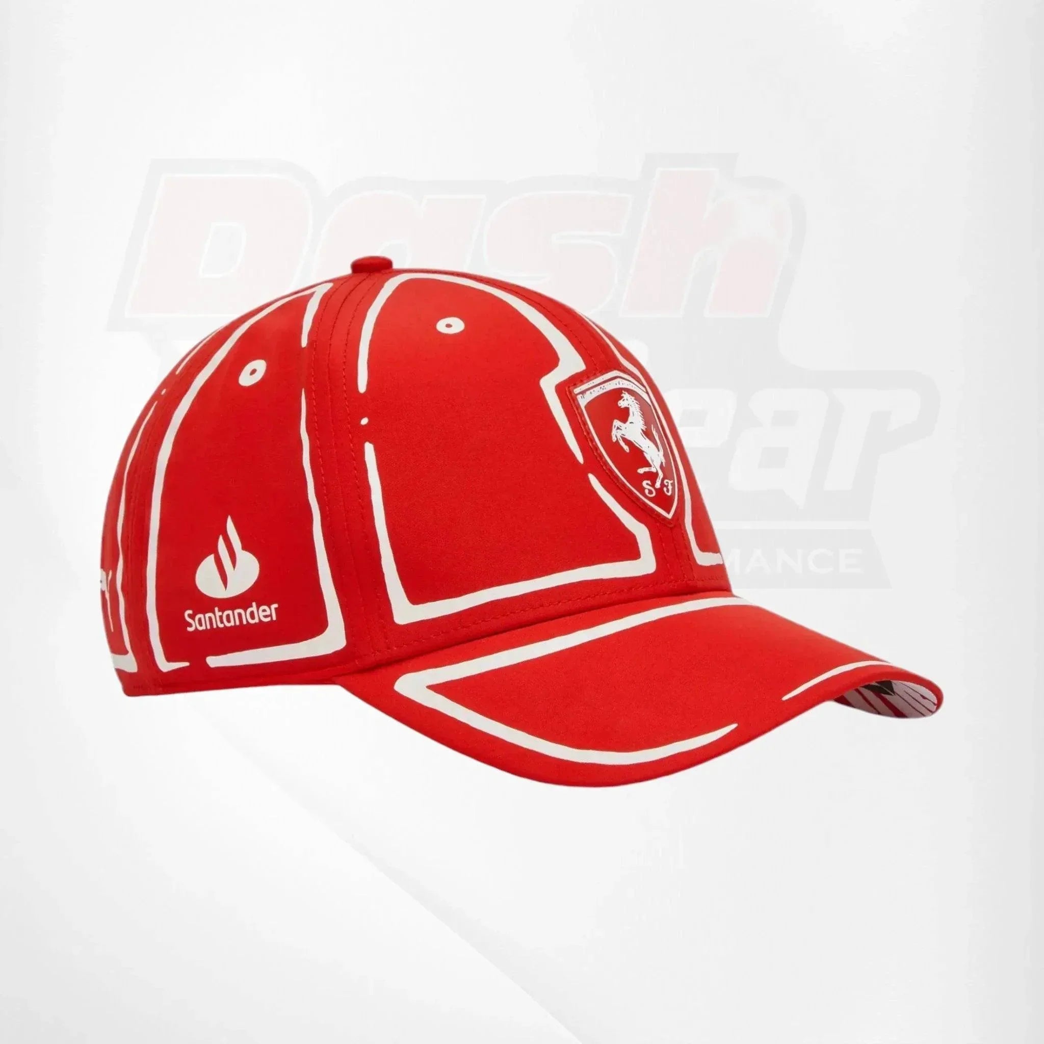 scuderia ferrari charles leclerc puma baseball hat joshua vides Scuderia Ferrari Charles Leclerc Puma baseball hat - Joshua Vides DASH RACEGEAR