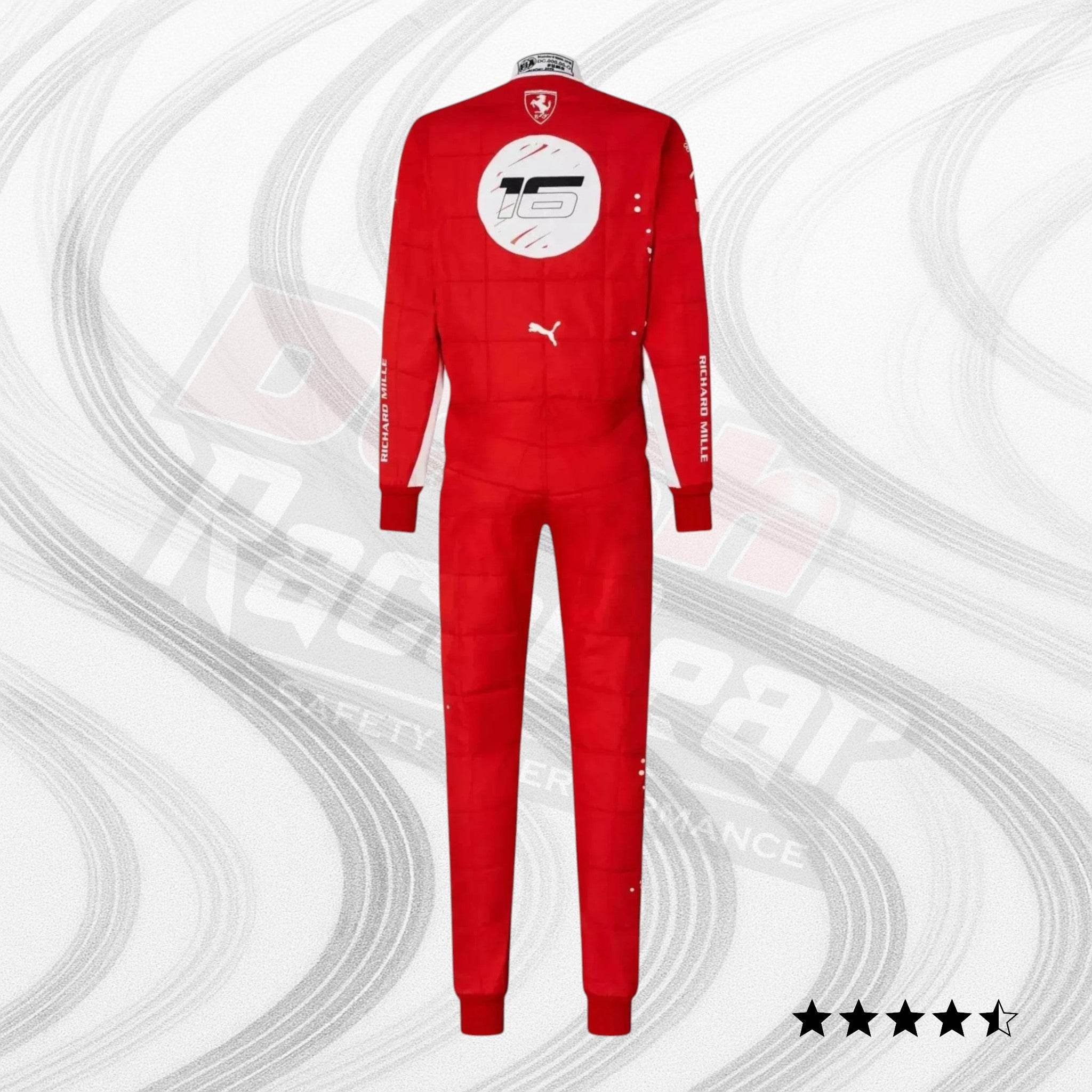 scuderia ferrari race suit charles leclerc & carlos sainz jr 2023 las vegas gp special edition Scuderia Ferrari Race Suit Charles Leclerc & Carlos Sainz Jr - 2023 Las Vegas GP special edition DASH RACEGAER