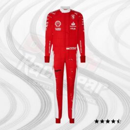 Scuderia Ferrari Race Suit Charles Leclerc & Carlos Sainz Jr – 2023 Las Vegas GP special edition