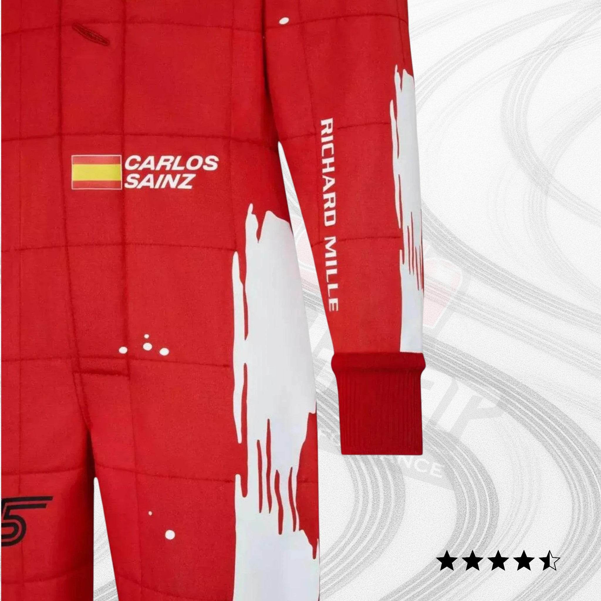 scuderia ferrari race suit charles leclerc & carlos sainz jr 2023 las vegas gp special edition Scuderia Ferrari Race Suit Charles Leclerc & Carlos Sainz Jr - 2023 Las Vegas GP special edition DASH RACEGAER