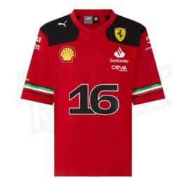 Scuderia Ferrari Replica Charles Leclerc American football jersey – Austin Special Edition