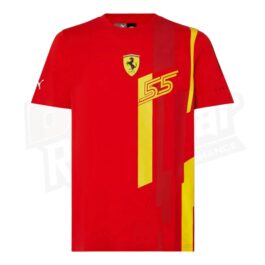 Scuderia Ferrari Team Carlos Sainz Replica T-shirt – Barcelona Special Edition