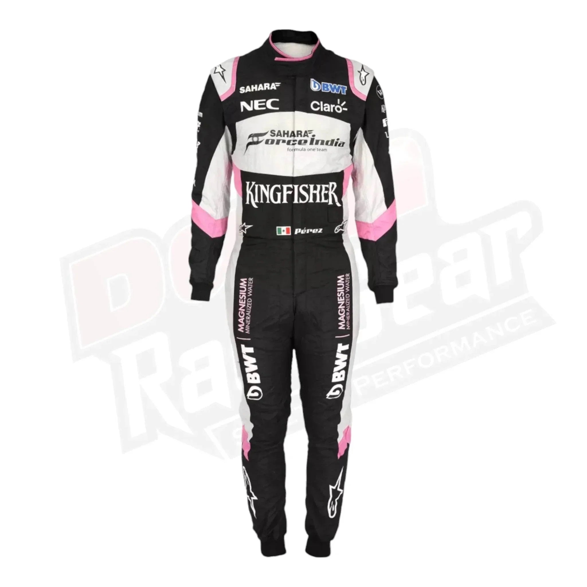 Sergio Pérez 2017 Sahara Force India F1 Team Race Suit DASH RACEGEAR