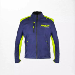 Shot Contact Enduro Jacket Blue-Neon Yellow