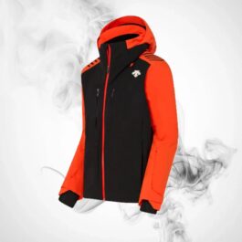 Ski Jacket Descente Nigel Orange/Black- 2023/24