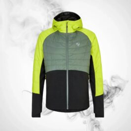 Ski Jacket Ziener Nakos Man Bitter Lemon Green Mud