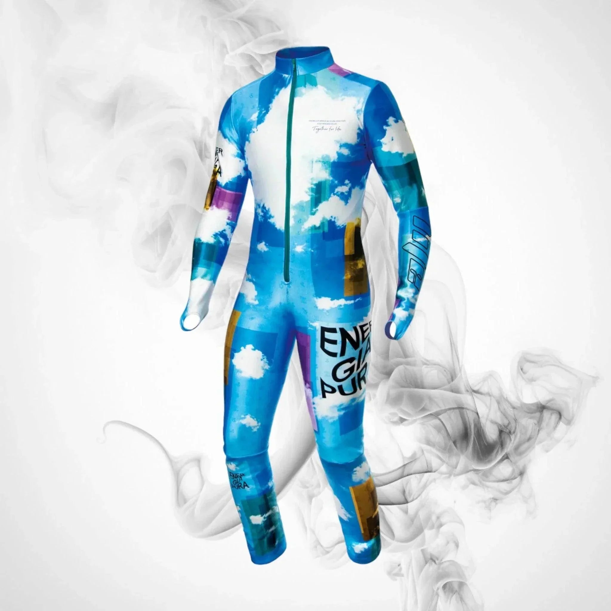 ski race suit energiapura cielo multicolor junior Ski Race Suit ENERGIAPURA Cielo Multicolor Junior DASH RACEGEAR