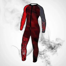 Ski Spyder Nine Ninety Race Suit Volcano