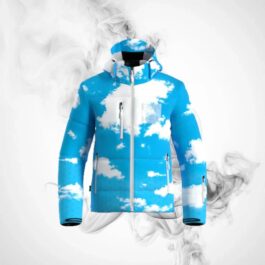 Ski jacket ENERGIAPURA Ilanz Cielo