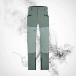 Ski pants Ziener Tiffin Man Green Mud