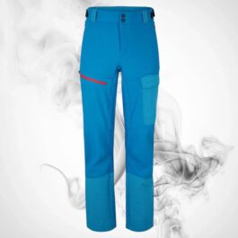 Ski Softshell pants ZIENER Norbert Man Steel Blue – 2020/21