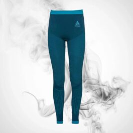 Ski Thermal Underwear ODLO Performance Warm Kids BL Bottom Long Dark Sapphire/Indigo Bunting – 2022/23