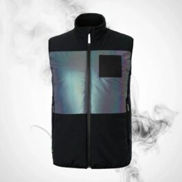Ski Vest ENERGIAPURA Veret Reflex Vest Black/Reflex Rainbow – 2022/23