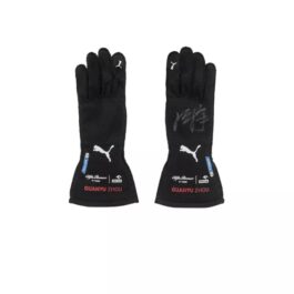 2022 ZHOU GUANYU FORMULA 1 RACE GLOVES – SINGAPORE GP
