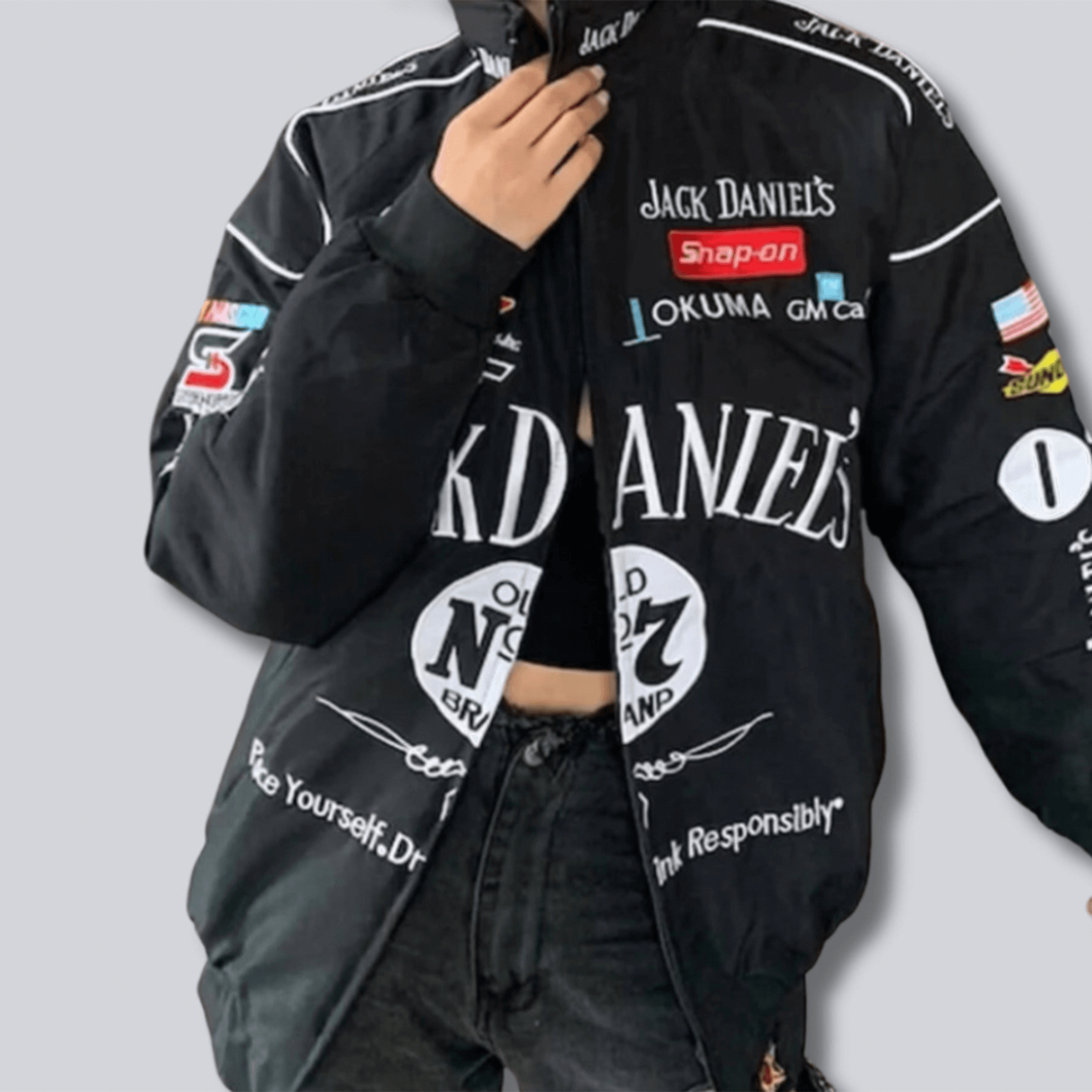 jack daniel's vintage jacket Jack Daniel's Vintage Jacket Dash Racegear