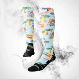 Ski socks Stance Pops Snow Light Blue – 2023/24