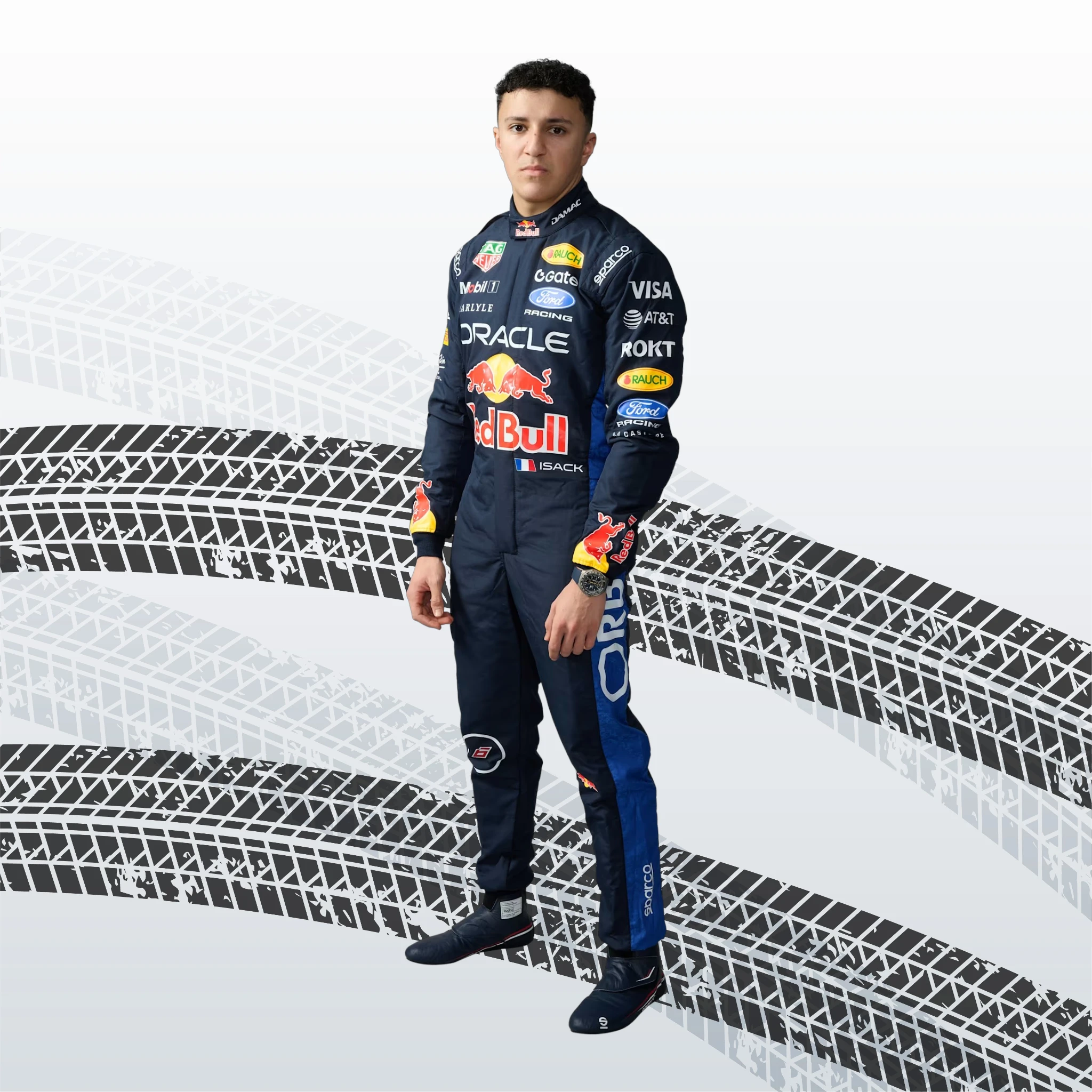 2026 red bull racing isack hadjar replica race suit